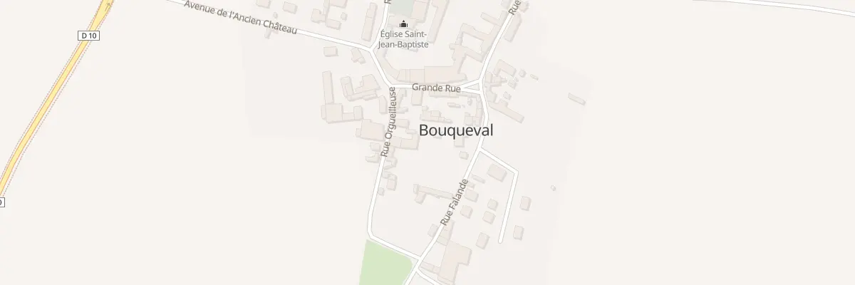 Plan du 3B Rue Orgueilleuse à Bouqueval
