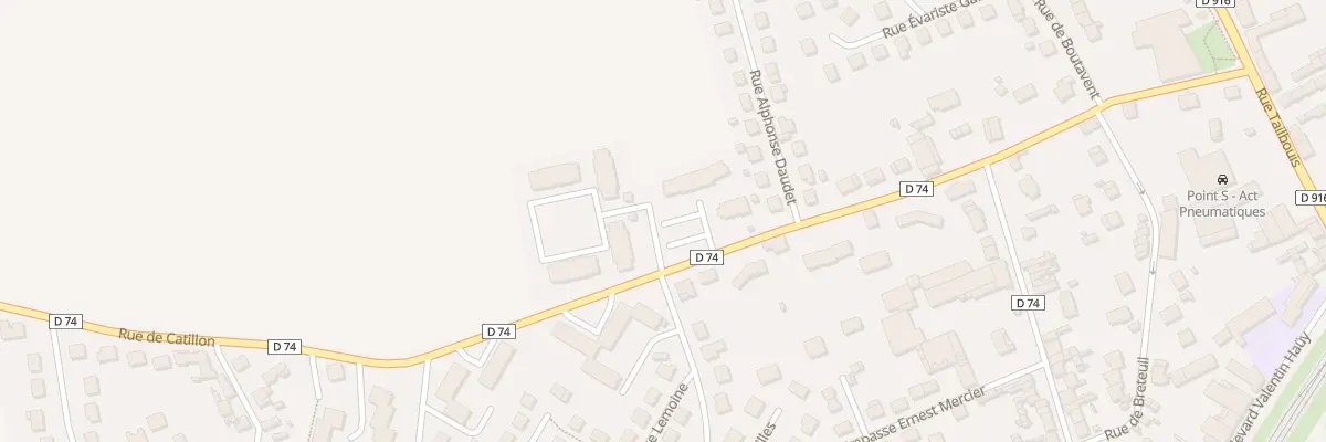 Plan du 28 Rue de Catillon à Saint-Just-en-Chaussée