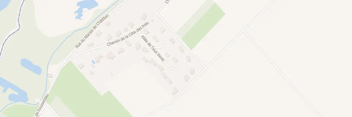 Plan du 14 All de Tous Vents à Ondreville-sur-Essonne