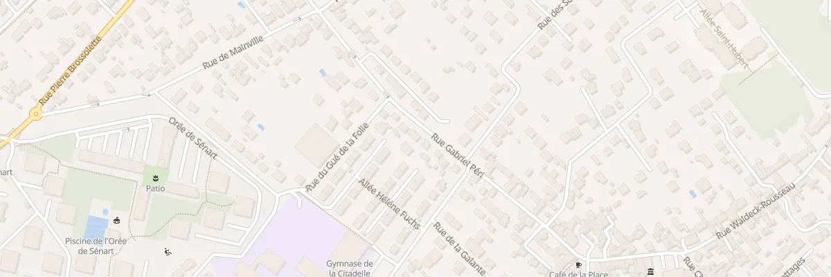 Plan du 12 Rue Gabriel Péri à Draveil