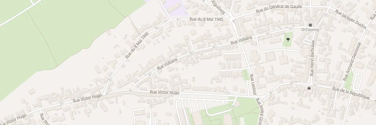 Plan du 20 Rue Voltaire à Montataire