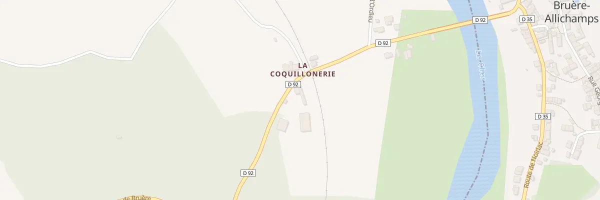 Plan du 3 La Coquillonnerie à Farges-Allichamps