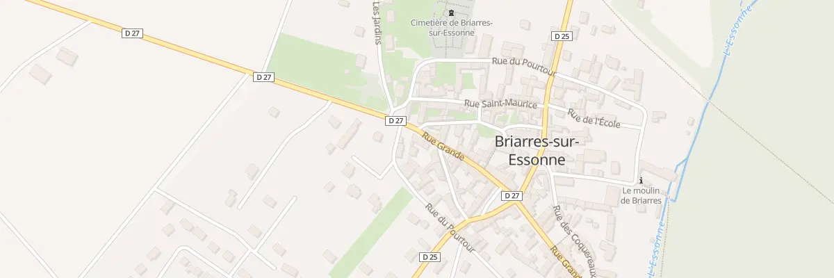 Plan du 495 Gr Grande Rue à Briarres-sur-Essonne
