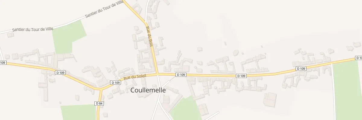 Plan du 7 Rue du Gageolet à Coullemelle