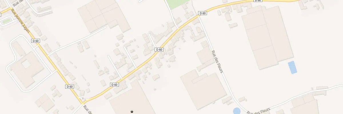 Plan du 246 Rue de Leffrinckoucke à Dunkerque