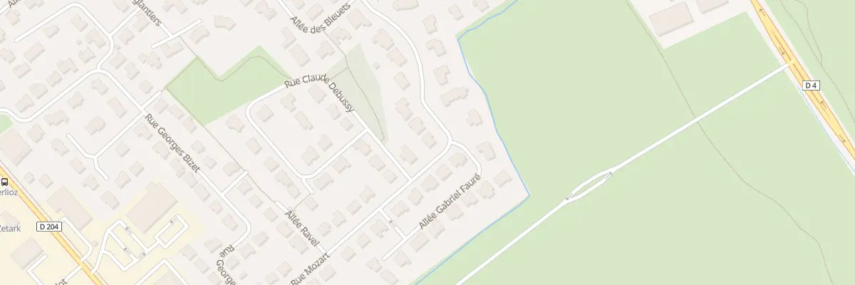 Plan du 20 Rue Mozart à Téteghem-Coudekerque-Village