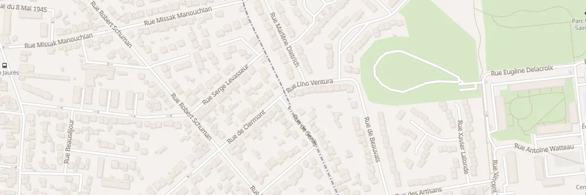 Plan du 35 Rue Lino Ventura à Gonesse
