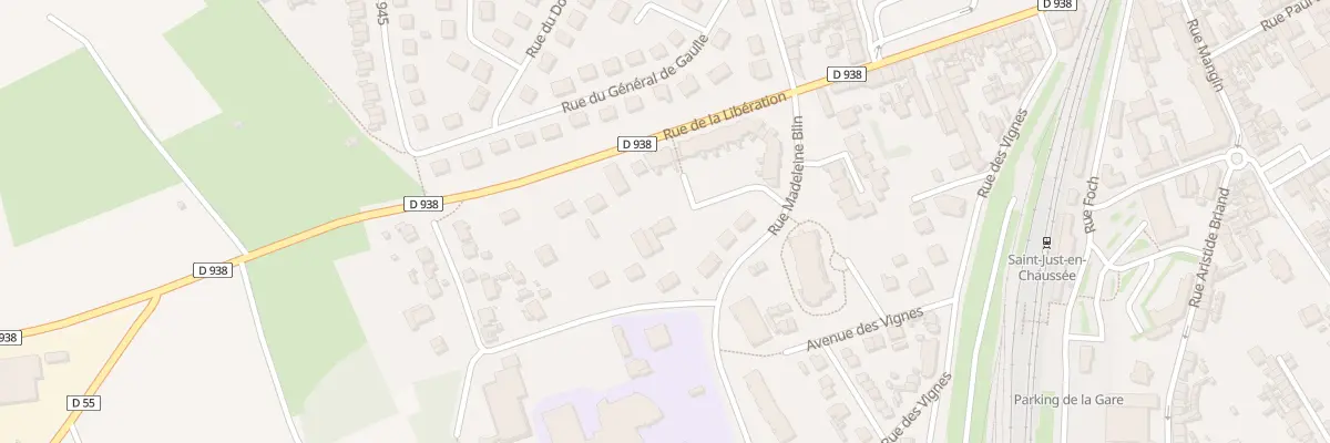 Plan du 119 Rue de la Libération à Saint-Just-en-Chaussée