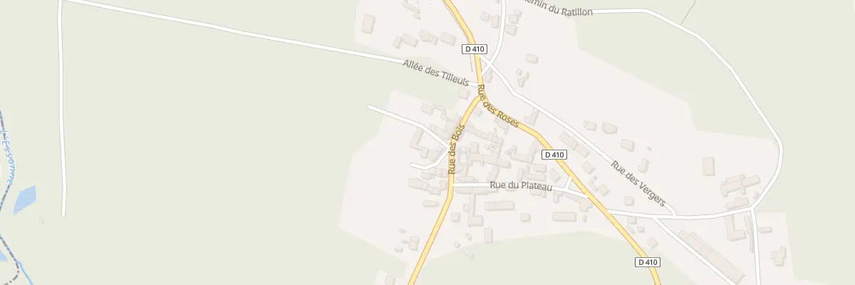 Plan du 9 Rue des Bois à Buthiers