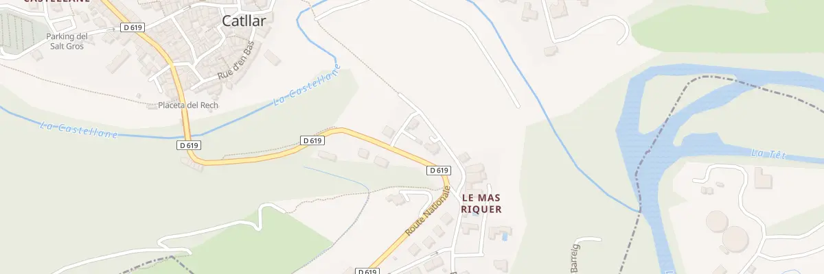 Plan du 4B Rte Nationale à Catllar