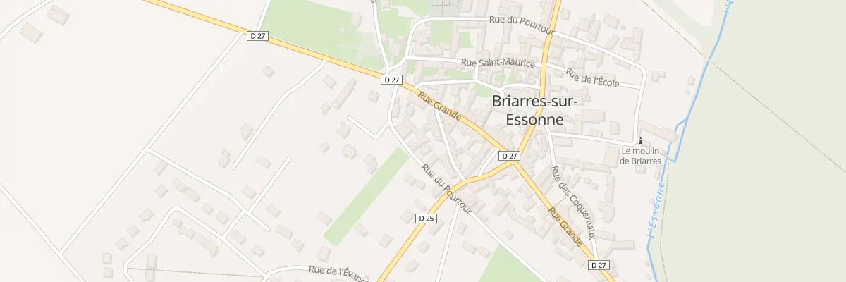 Plan du 294 Rue du Pourtour à Briarres-sur-Essonne