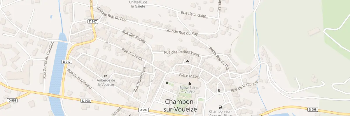 Plan du 9 Pl Massy à Chambon-sur-Voueize