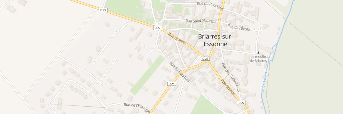 Plan du 278 Rue du Pourtour à Briarres-sur-Essonne