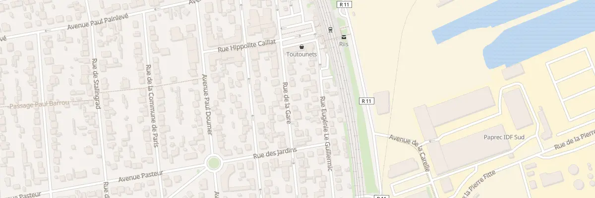Plan du 120 Rue de la Gare à Villeneuve-le-Roi