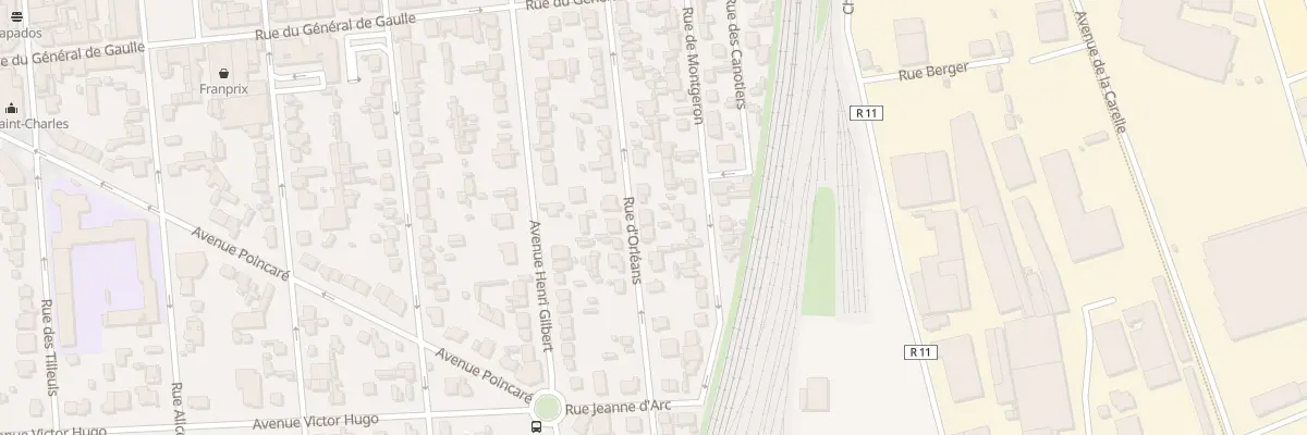 Plan du 36 Rue d’Orleans à Villeneuve-le-Roi