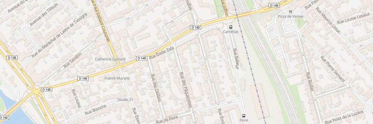 Plan du 3B Rue des Pâquerettes à Alfortville
