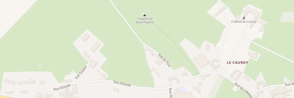 Plan du 137 Rue du Four à Berlencourt-le-Cauroy