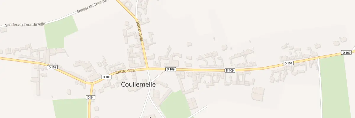 Plan du 9 Rue du Gageolet à Coullemelle