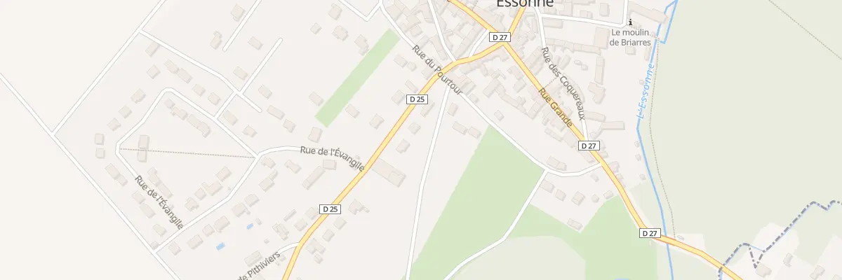 Plan du 89 Rte de Villereau à Briarres-sur-Essonne