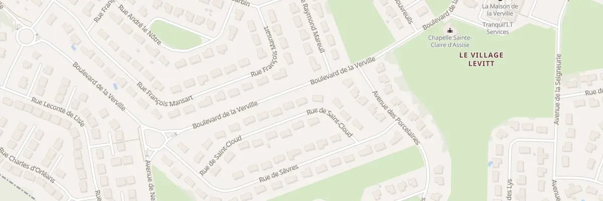 Plan du 17 Rue de Saint Cloud à Mennecy