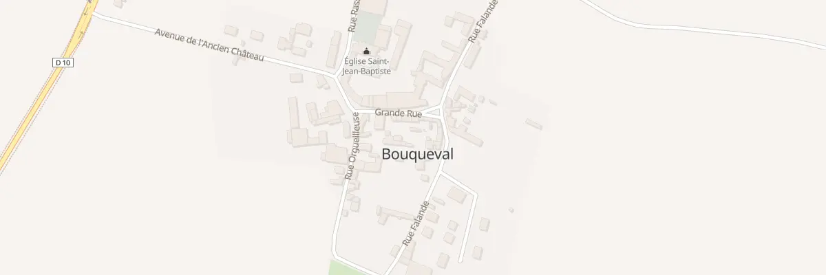 Plan du 5B Gr Grande Rue à Bouqueval