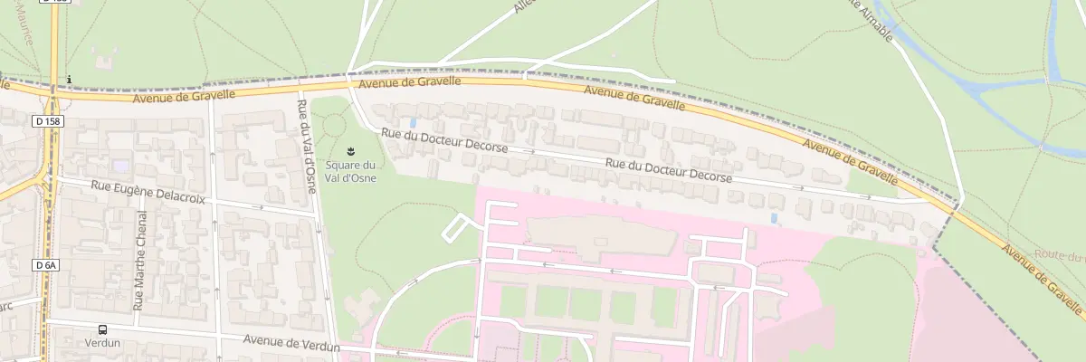Plan du 20 Rue Docteur Decorse à Saint-Maurice