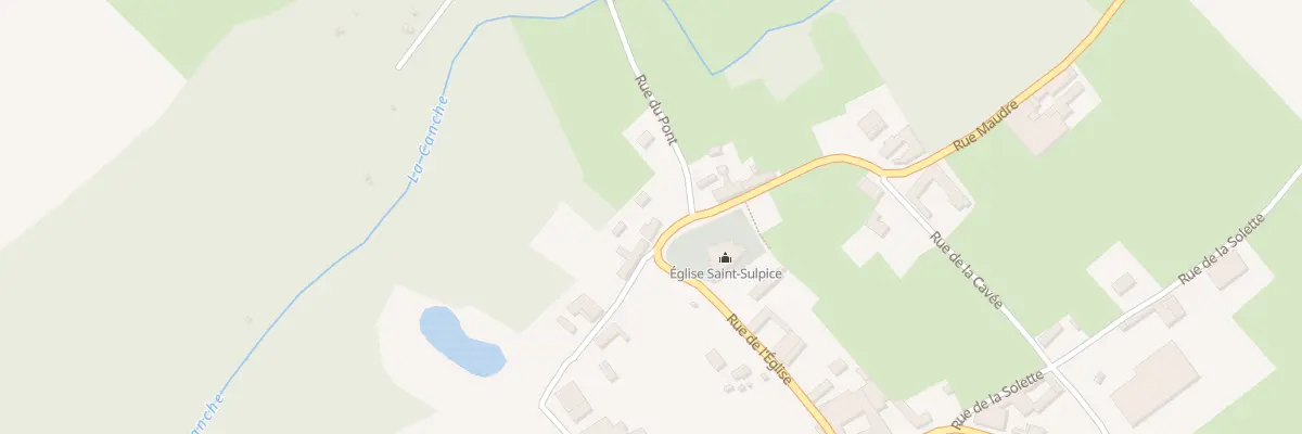 Plan du 213 Rue de l’Eglise à Berlencourt-le-Cauroy