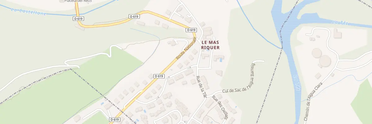 Plan du 9 Rue du Canigou à Catllar