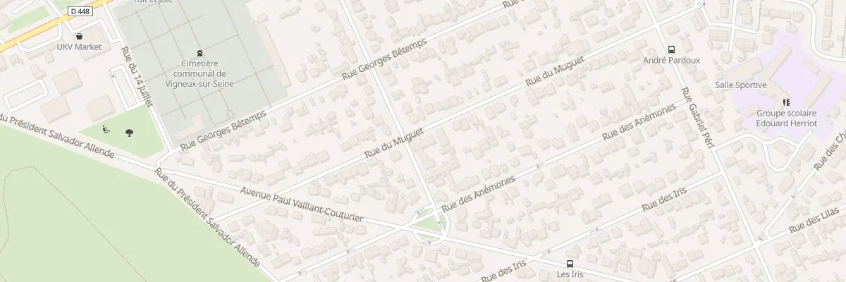 Plan du 20B Rue du Muguet à Vigneux-sur-Seine