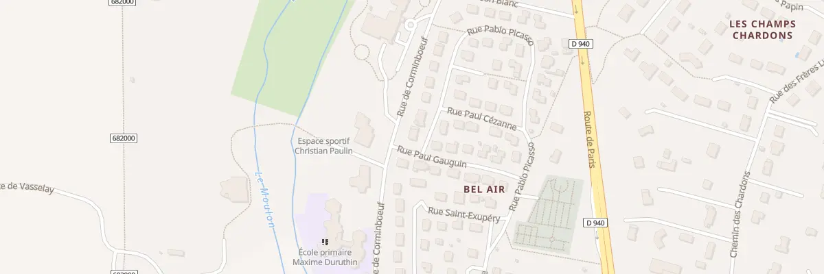 Plan du 36 Rue Pablo Picasso à Fussy