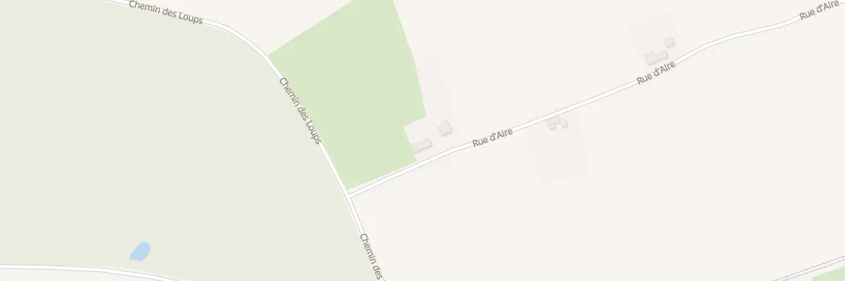 Plan du 1753 Rue d’Aire à Ebblinghem