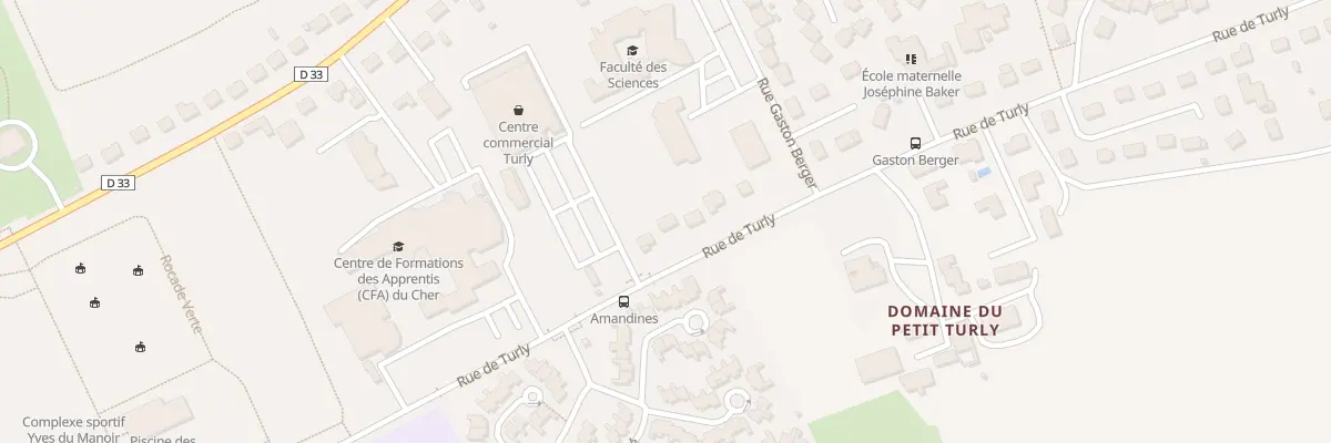 Plan du 163 Rue de Turly à Bourges
