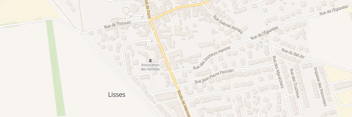 Plan du 6 Rue de Paris à Lisses