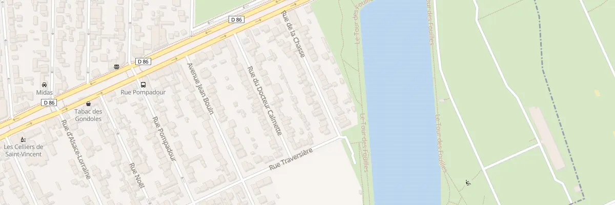 Plan du 28 Rue de la Chasse à Choisy-le-Roi