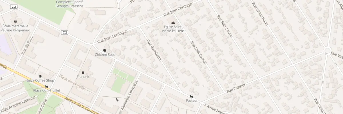 Plan du 13 Rue Gambetta à Vigneux-sur-Seine