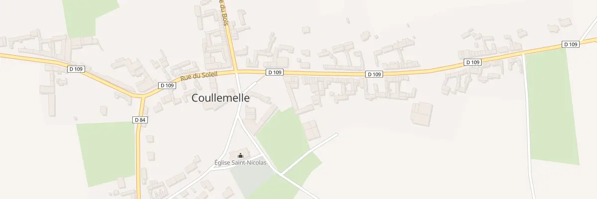 Plan du 2 Rue du Gageolet à Coullemelle