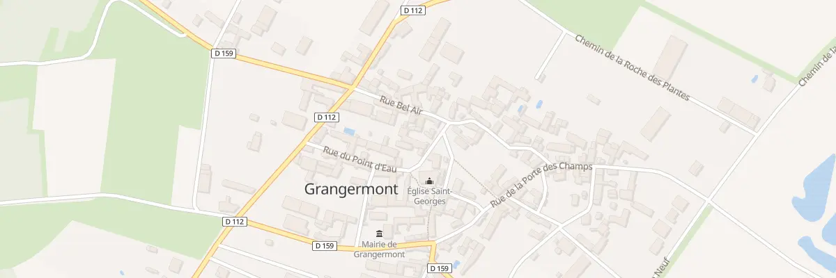 Plan du 3 Pl Saint Georges à Grangermont