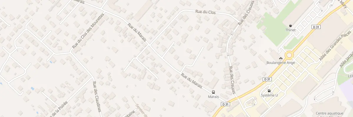 Plan du 89 Rue du Marais à Draveil