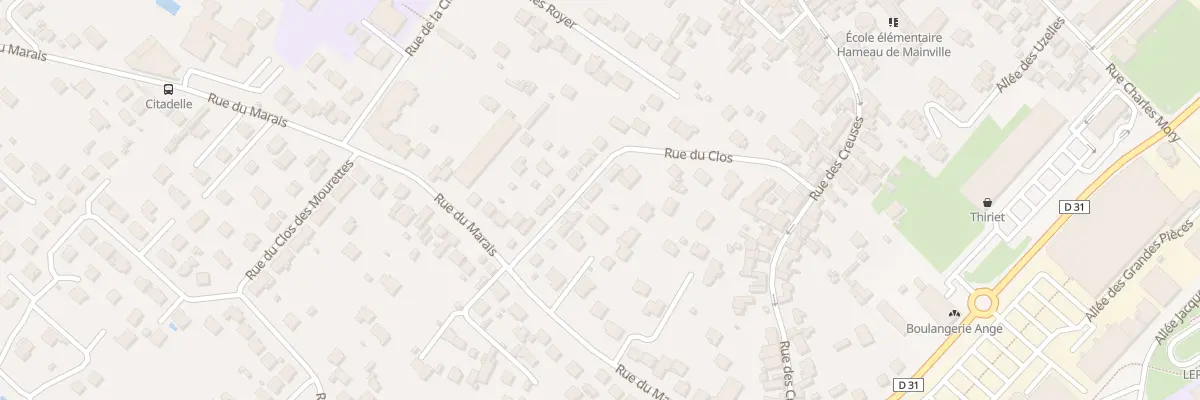 Plan du 6 Rue du Clos à Draveil