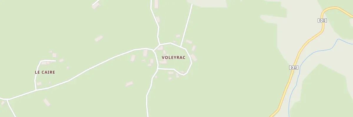 Plan du 5345 Voleyrac à Anglards-de-Salers