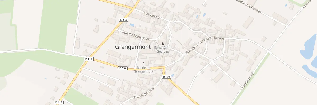 Plan du 1 Rue du Point d’Eau à Grangermont