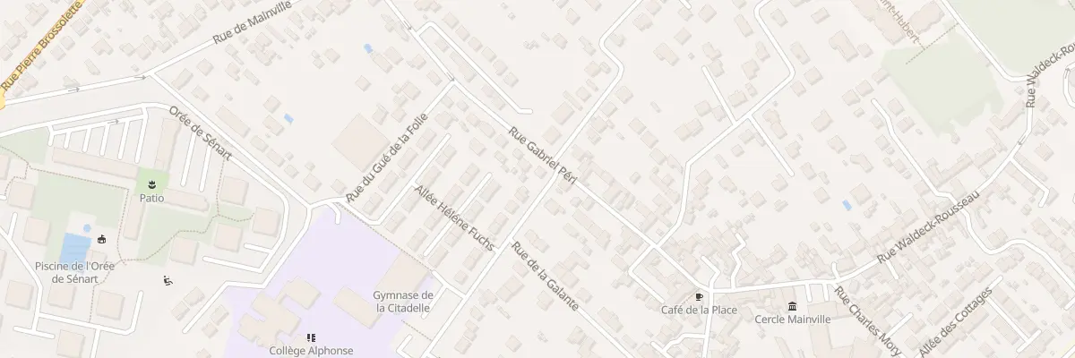 Plan du 20 Rue Gabriel Péri à Draveil