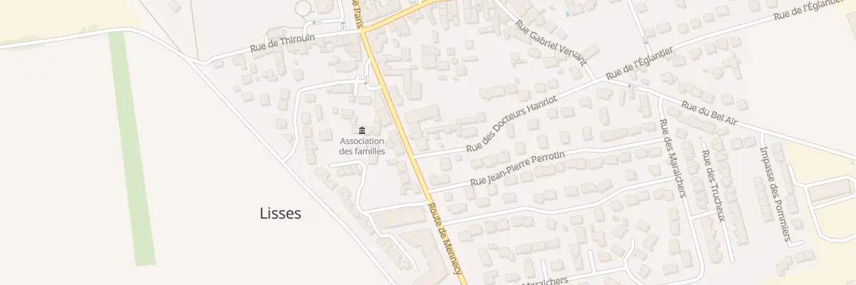 Plan du 2 Rue de Paris à Lisses