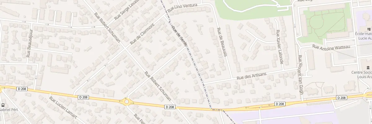 Plan du 19 Rue de Senlis à Arnouville