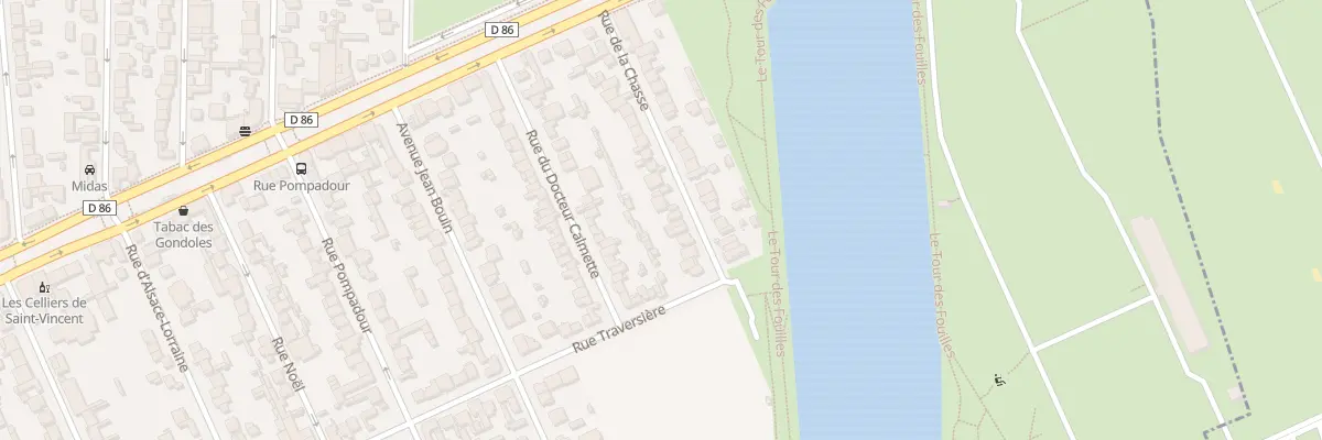 Plan du 30 Rue de la Chasse à Choisy-le-Roi