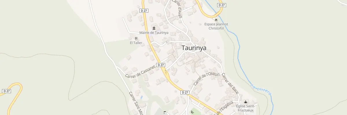 Plan du 113 Le Village à Taurinya