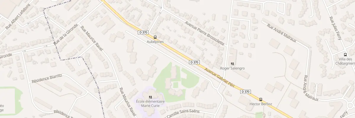 Plan du 6 Res Beethoven à Gonesse