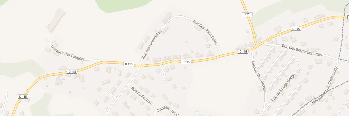 Plan du 45 Bd des Bouleaux à Champagnac