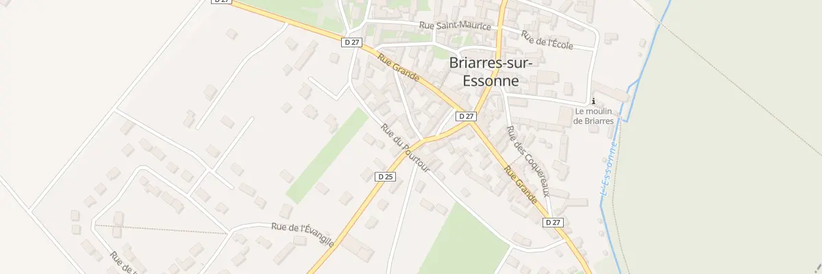 Plan du 14 Rte de Villereau à Briarres-sur-Essonne