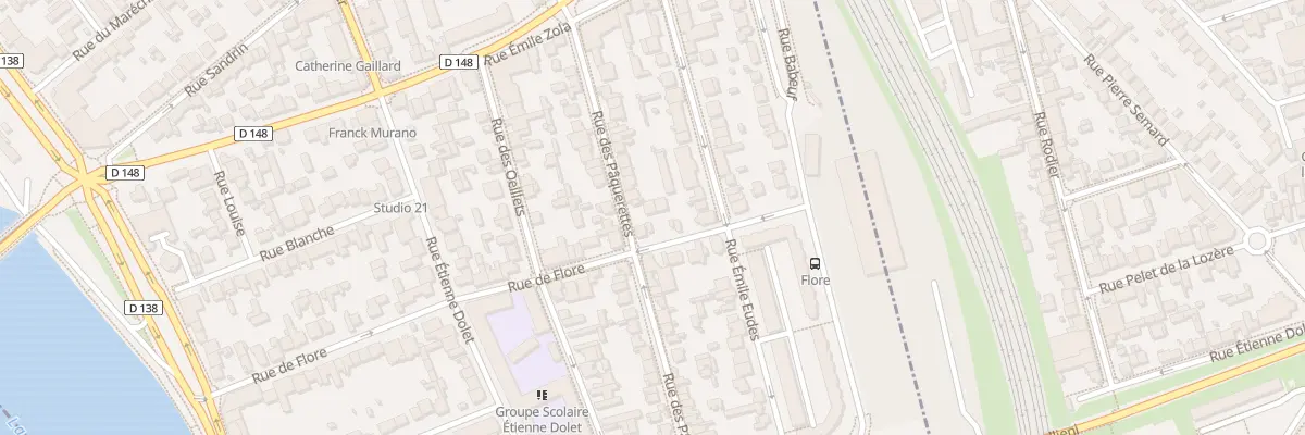 Plan du 37 Rue de Flore à Alfortville
